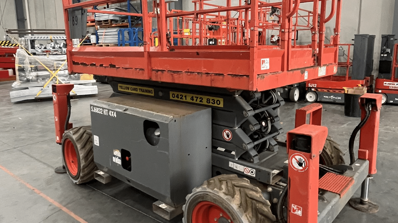 2017 Used Skyjack SJ6832 Scissor Lifts