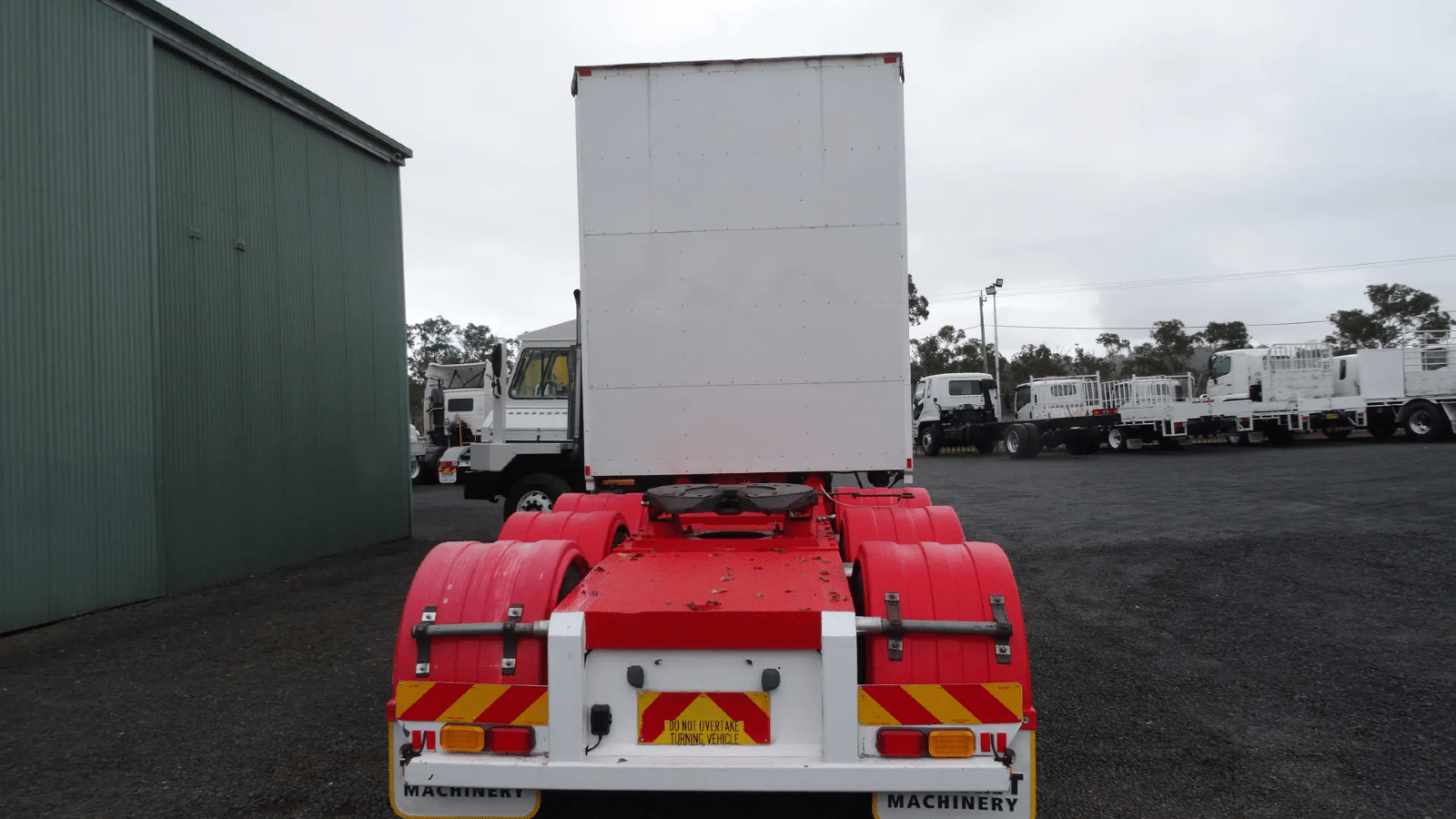 1998 Used Barker Curtainsider
