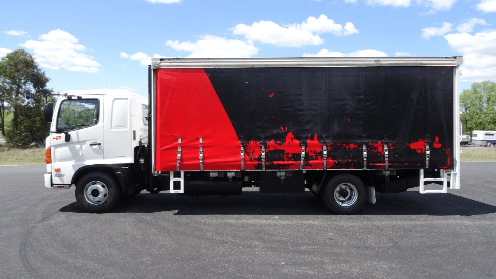 2004 Used Hino HINO FD Curtainsider