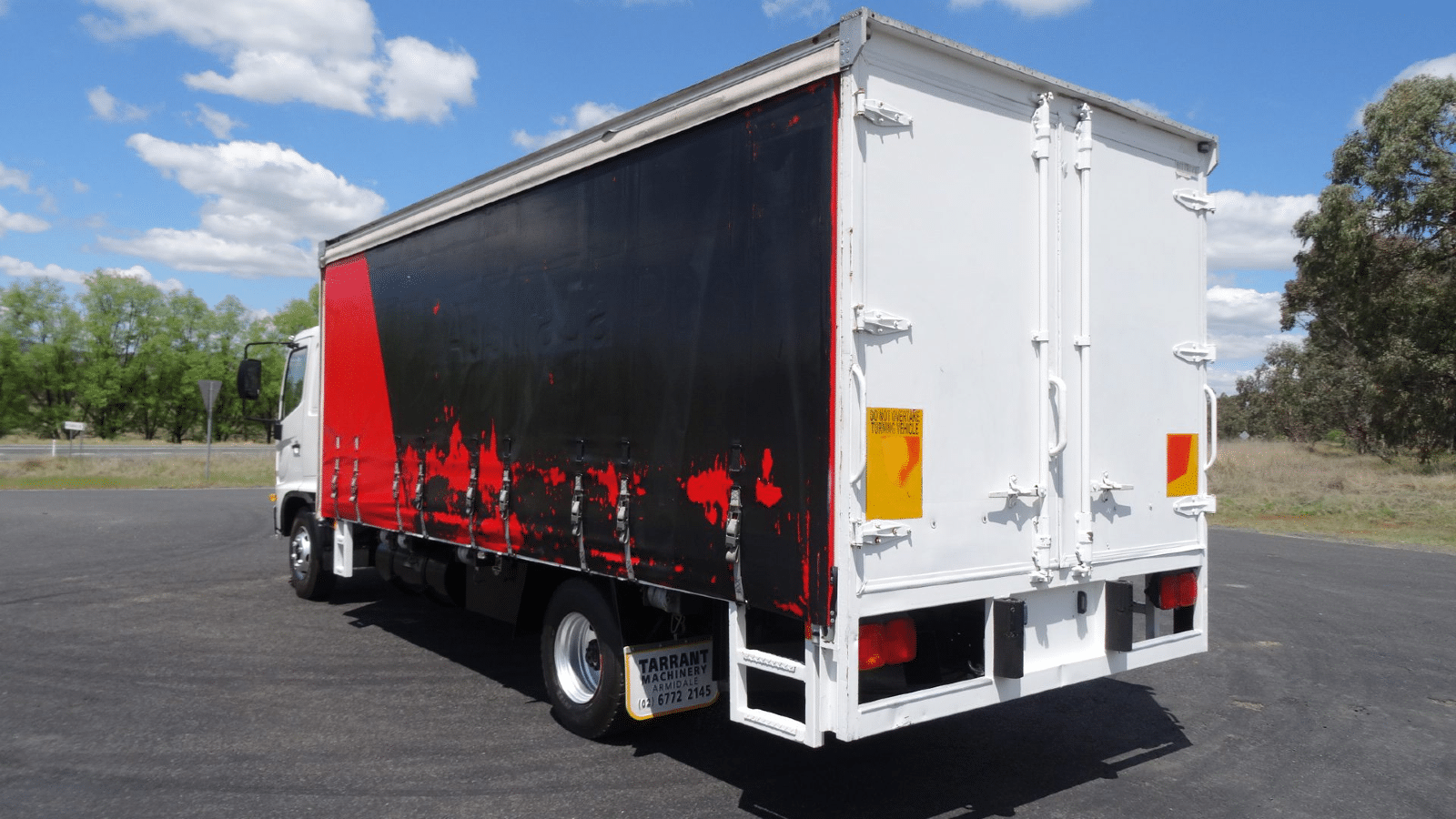 2004 Used Hino HINO FD Curtainsider