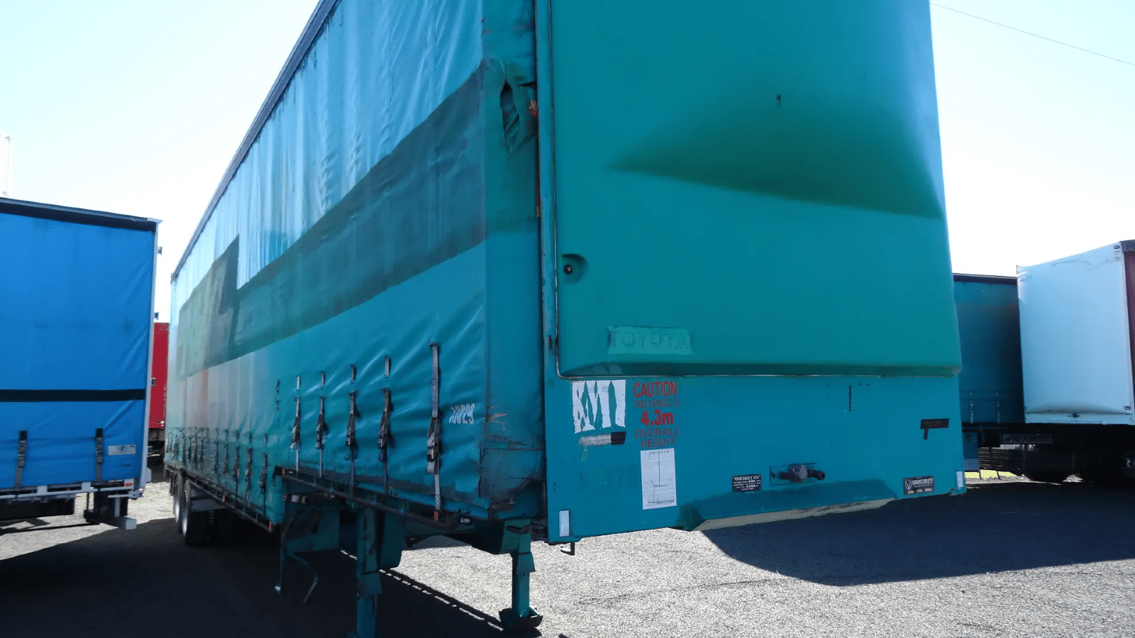 2001 Used Vawdrey Curtainsider
