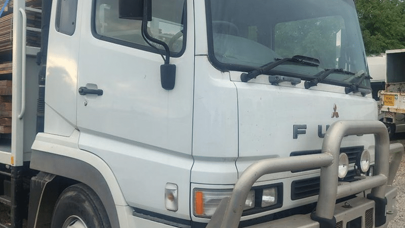 2008 Used Fuso FV Crane Truck