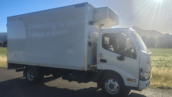 2021 Used Hino 300 Series Refrigerated Truck