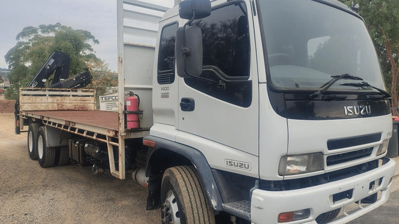 2005 Used Isuzu F-Series Crane Truck