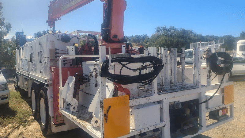 2007 Used Isuzu F-Series Crane Truck