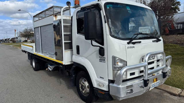 2011 Used Isuzu FRR Crane Truck