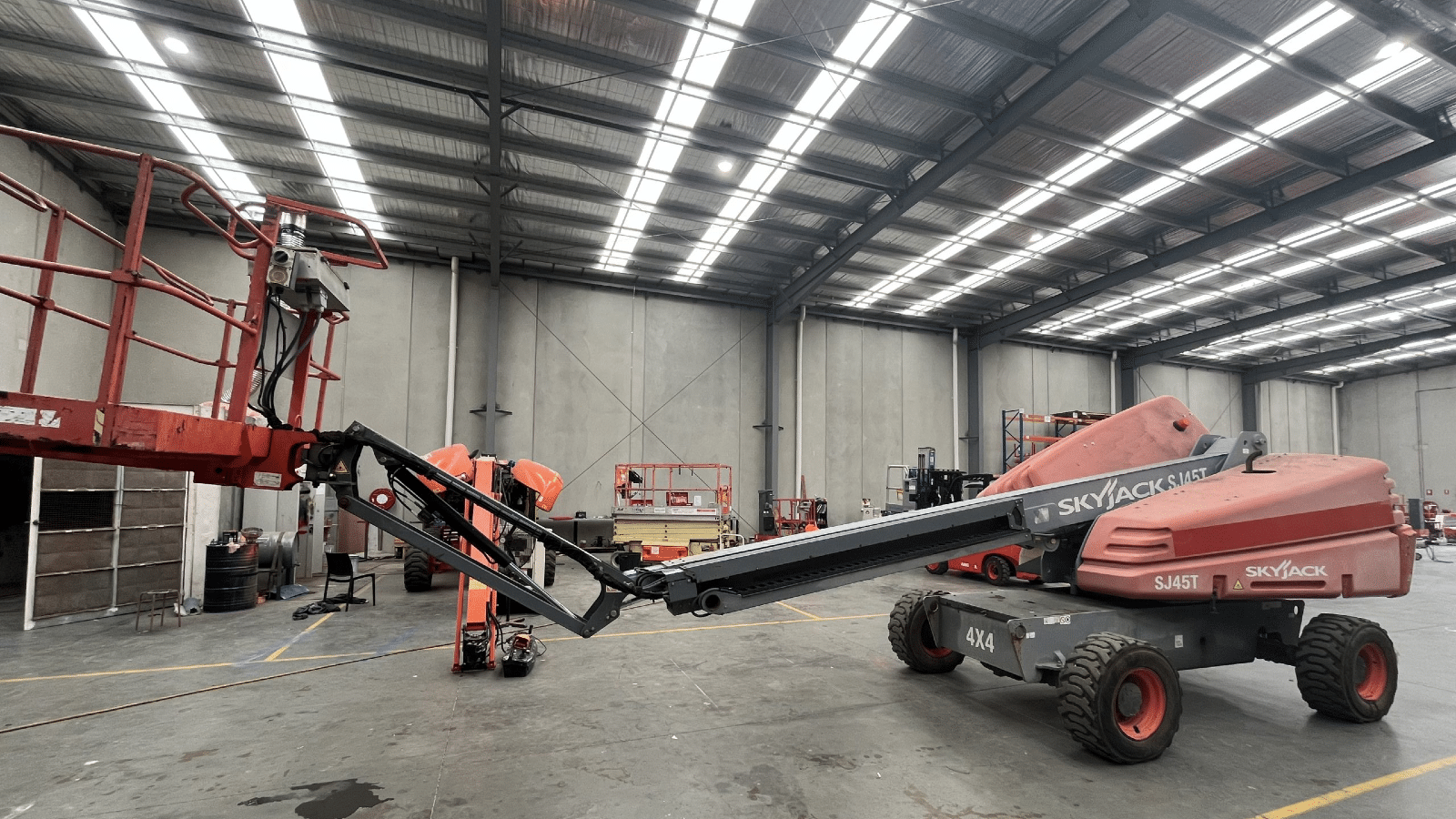 2014 Used SkyJack SJ45T Boom Lifts