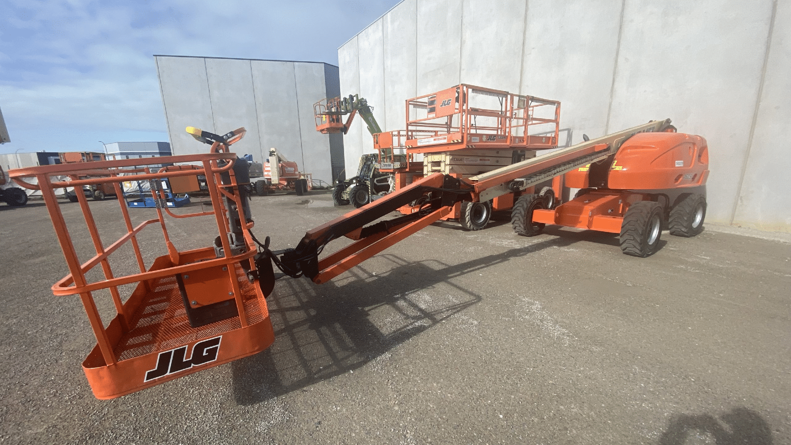 2012 Used Jlg 460SJ Boom Lifts