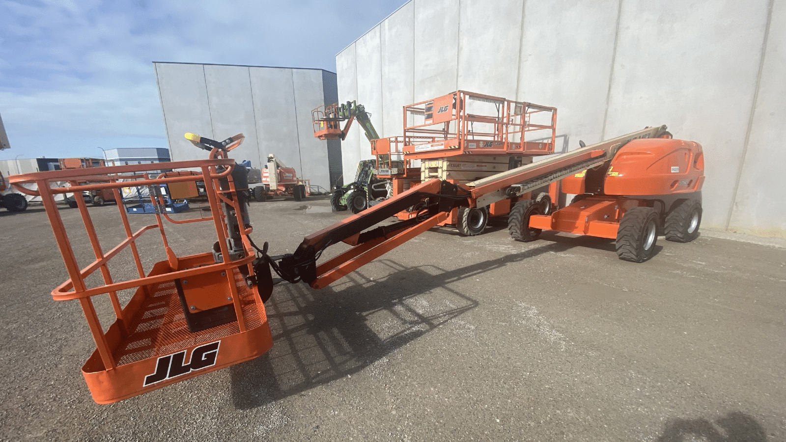 2012 Used Jlg 460SJ Boom Lifts
