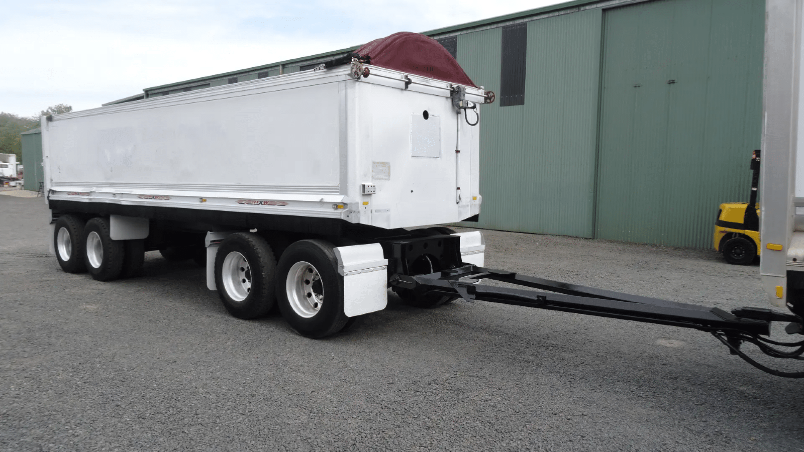 2007 Used Hamelex White Chassis Tipper