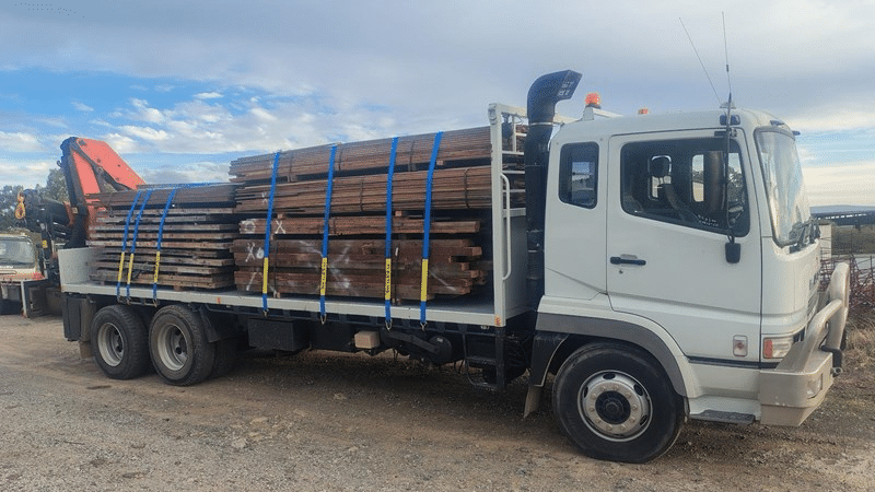 2008 Used Fuso FV Crane Truck