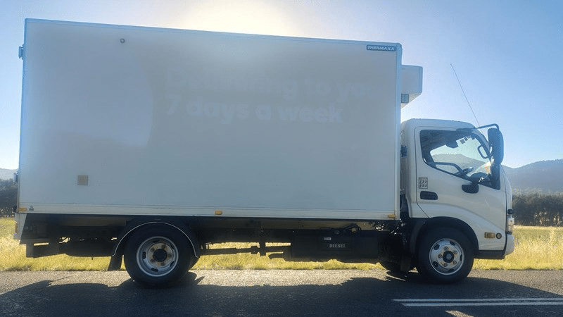 2021 Used Hino 300 Series Refrigerated Truck