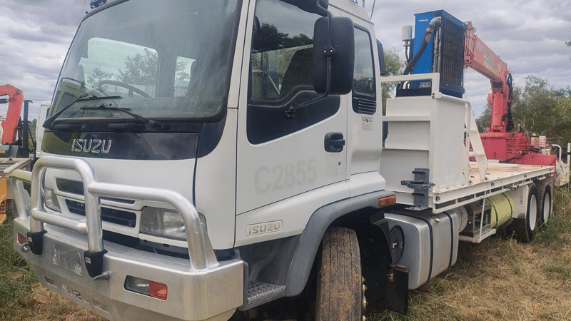 2007 Used Isuzu F-Series Crane Truck