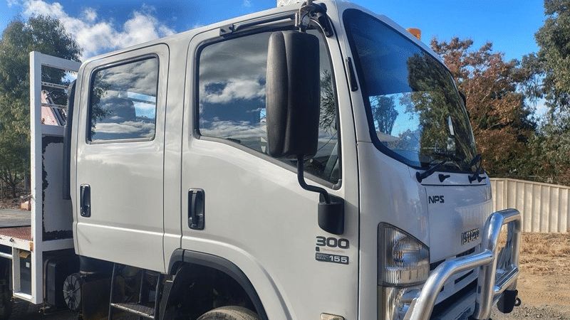 2012 Used Isuzu N-Series Crane Truck