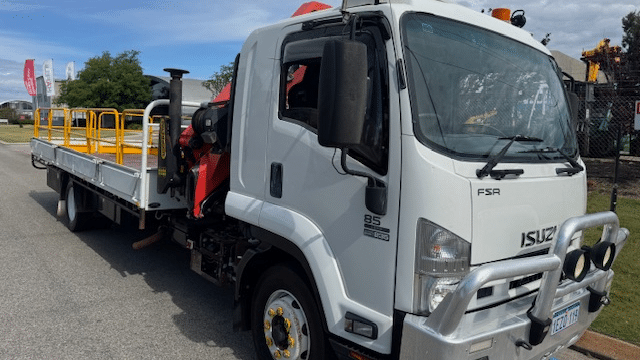 2015 Used Isuzu FSR850 Crane Truck