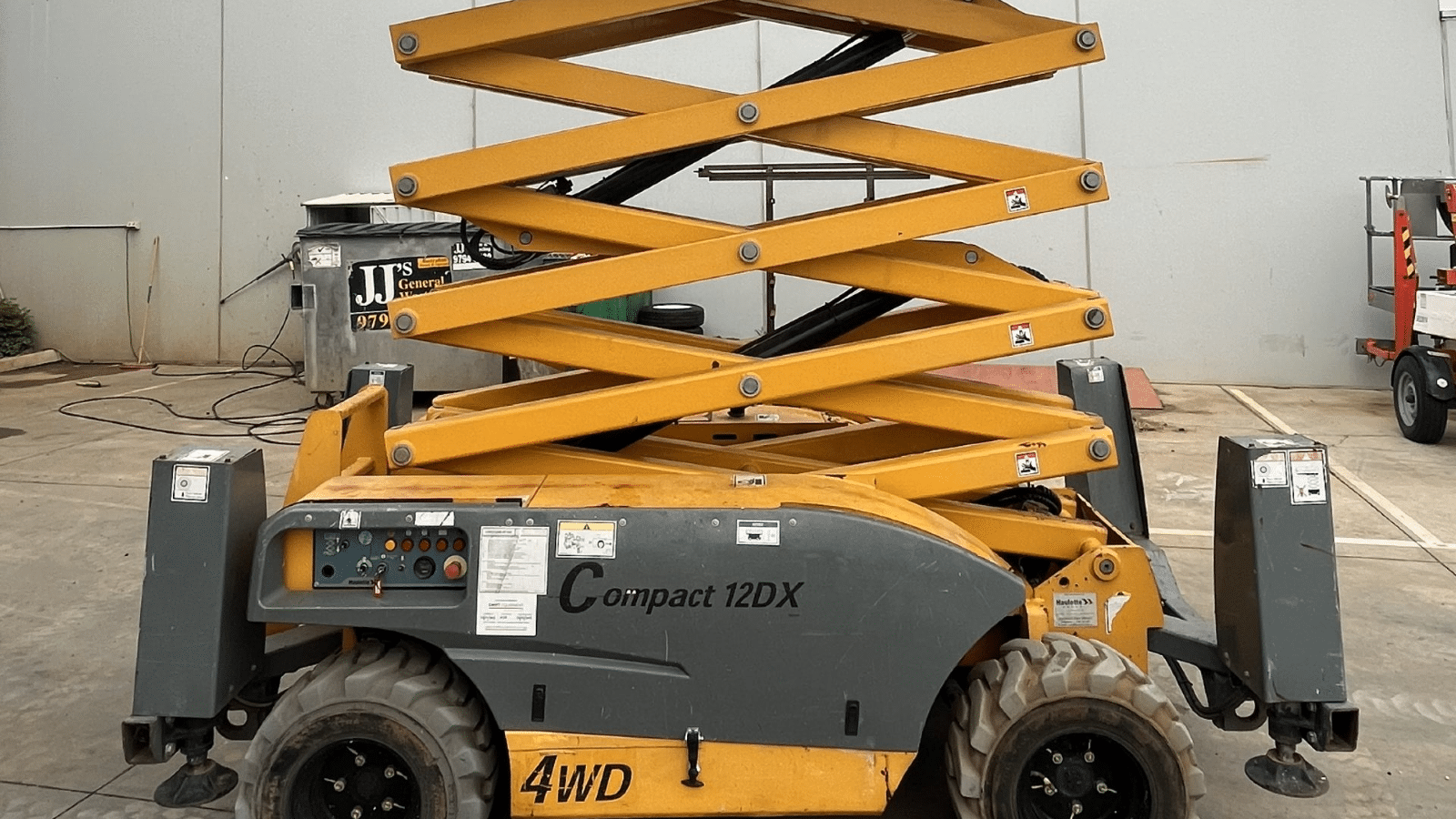 2016 Used Haulotte Compact 12DX Scissor Lifts