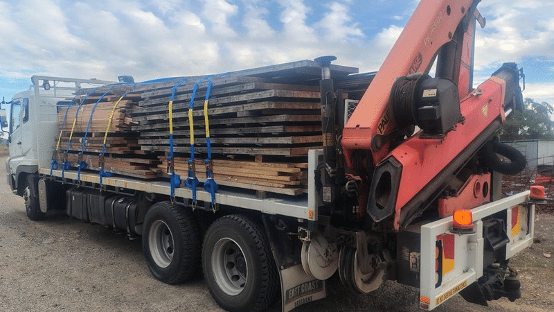 2008 Used Fuso FV Crane Truck
