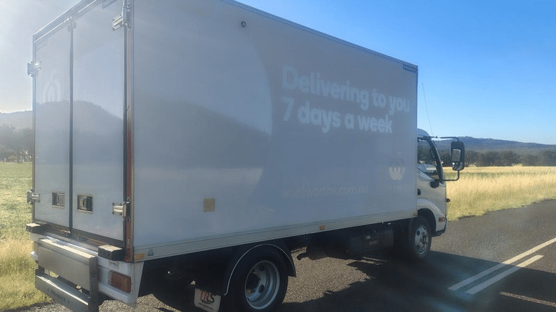 2021 Used Hino 300 Series Refrigerated Truck