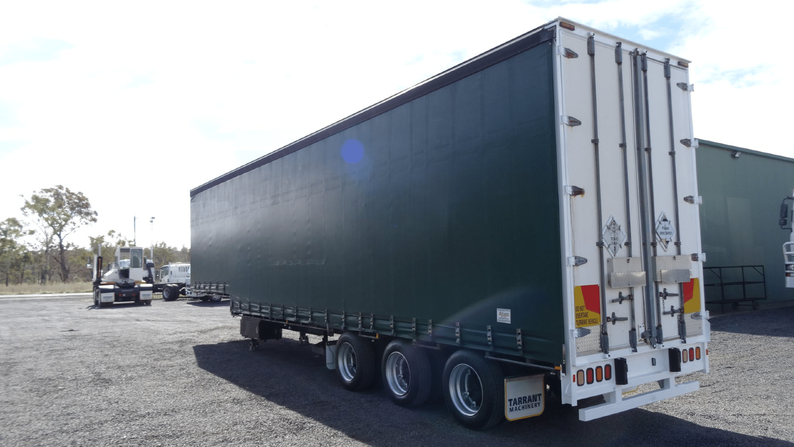2000 Used Krueger Curtainsider
