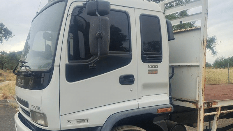 2005 Used Isuzu F-Series Crane Truck