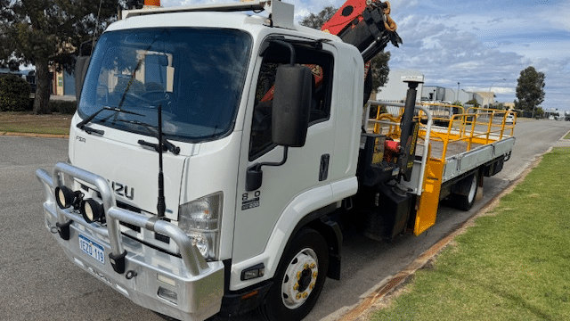 2015 Used Isuzu FSR850 Crane Truck
