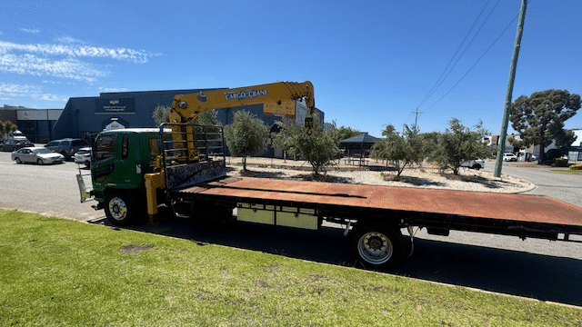 Used Mitsubishi Fighter Crane Truck