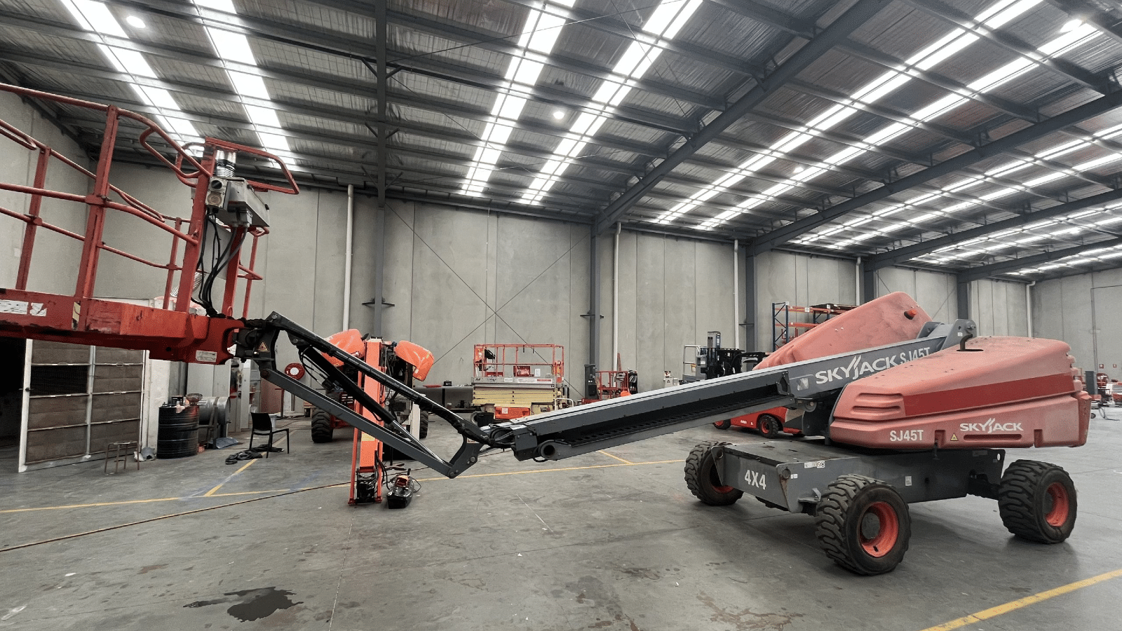 2014 Used SkyJack SJ45T Boom Lifts