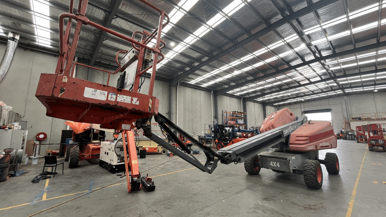 2014 Used SkyJack SJ45T Boom Lifts