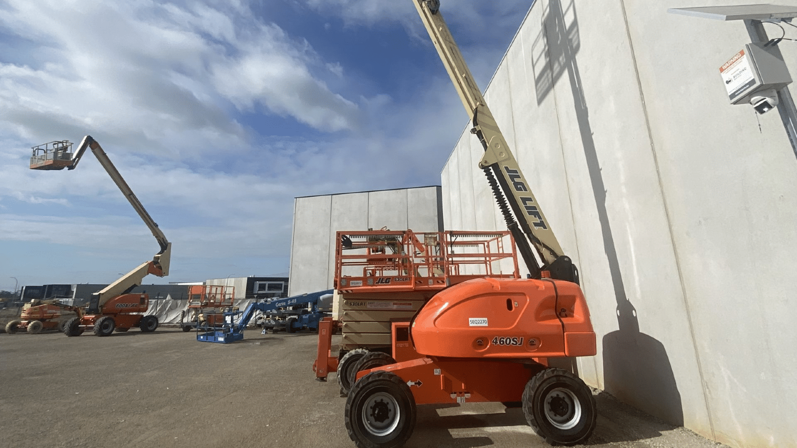 2012 Used Jlg 460SJ Boom Lifts