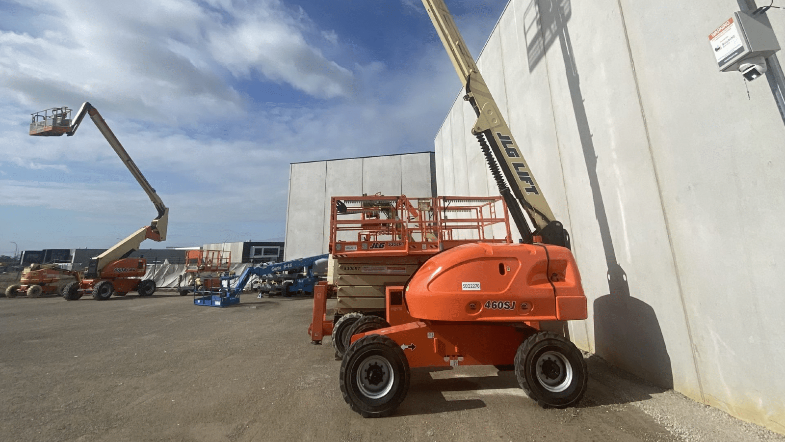 2012 Used Jlg 460SJ Boom Lifts