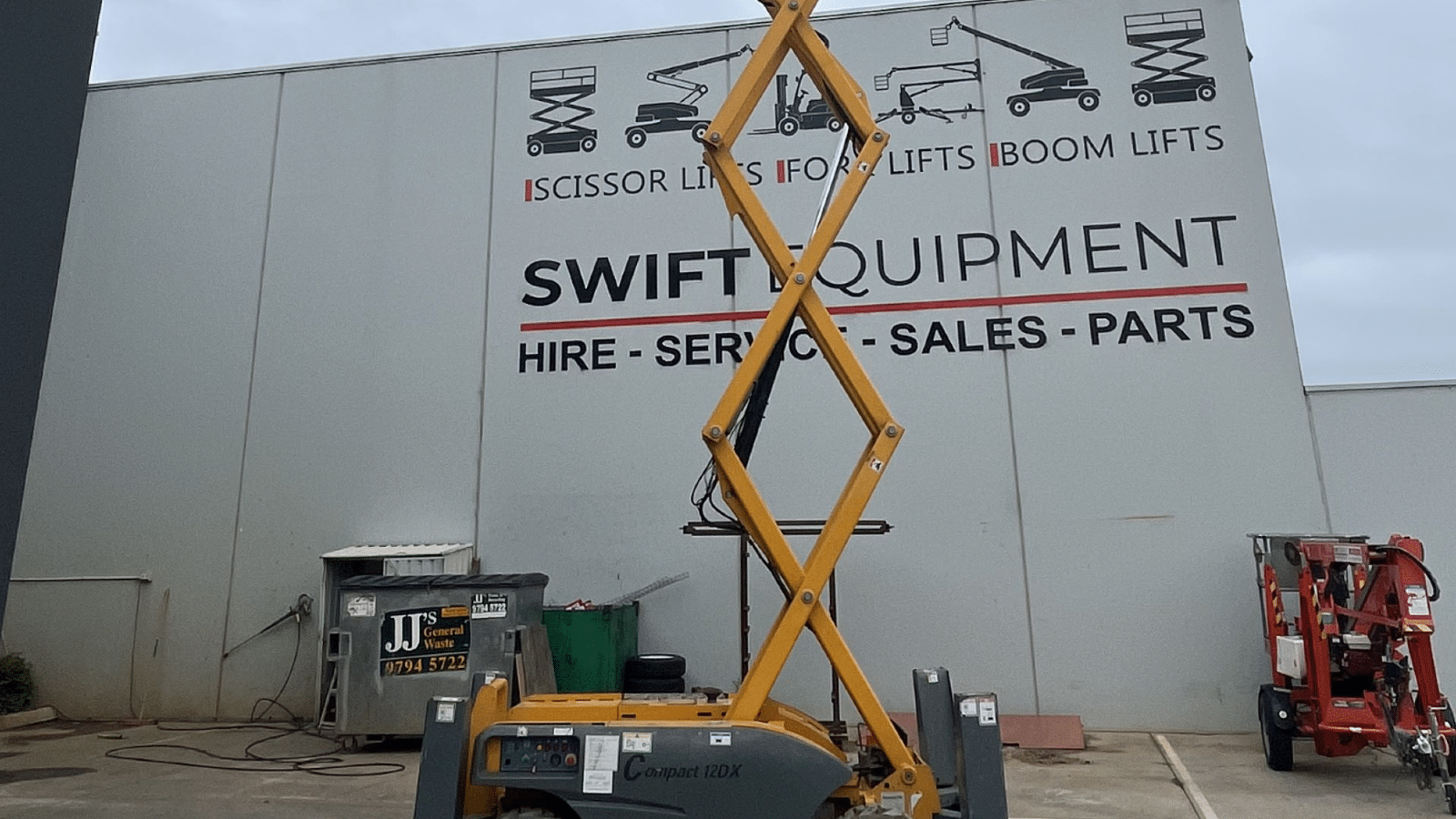 2016 Used Haulotte Compact 12DX Scissor Lifts