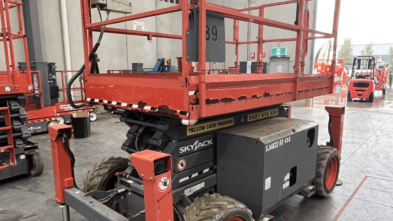 2017 Used Skyjack SJ6832 Scissor Lifts