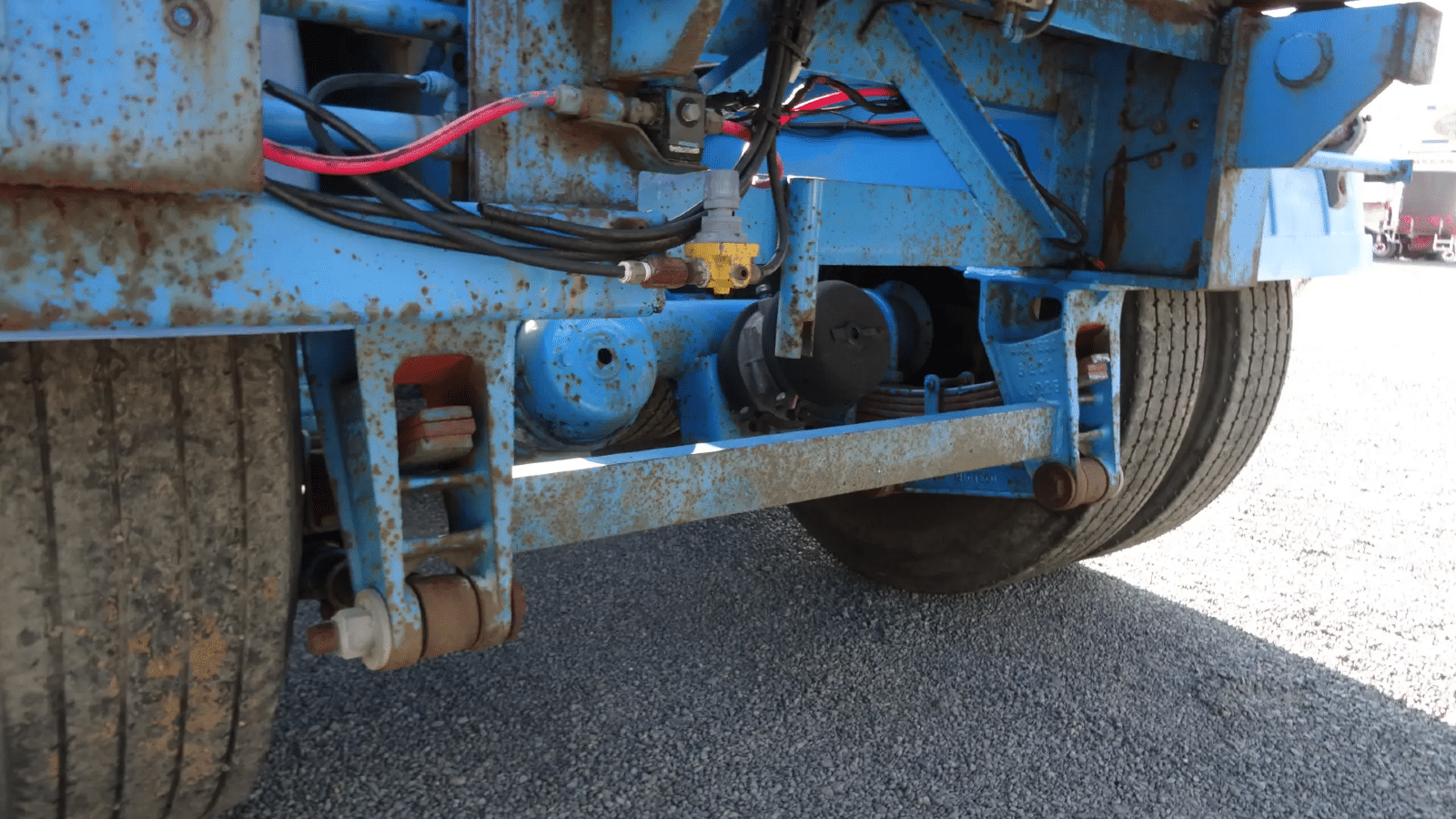 1993 Used Barker Skeletal Trailer