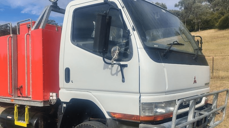 2007 Used Mitsubishi Canter Fire Truck