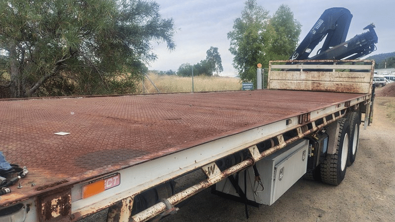 2005 Used Isuzu F-Series Crane Truck