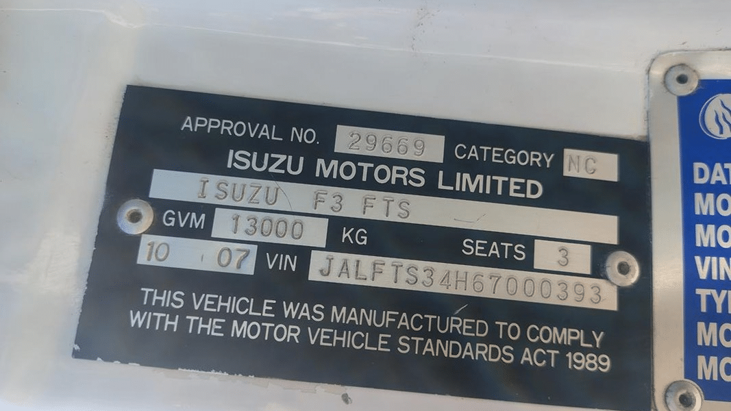 2007 Used Isuzu F-Series Tray