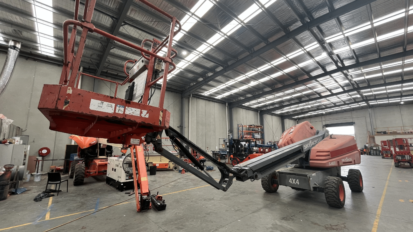 2014 Used SkyJack SJ45T Boom Lifts