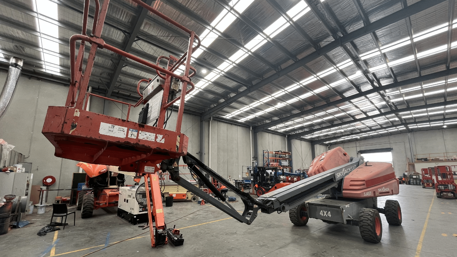 2014 Used SkyJack SJ45T Boom Lifts