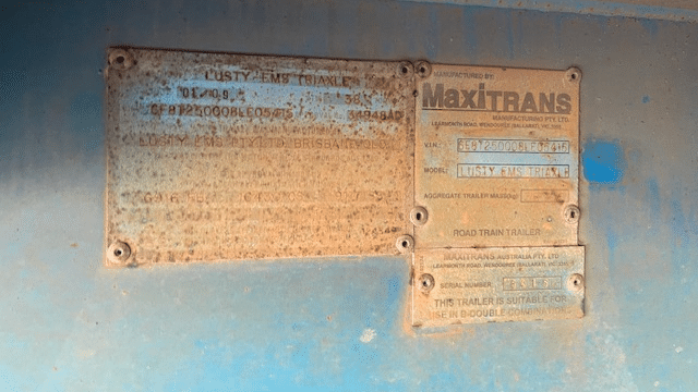 Used Maxitrans Flat Top