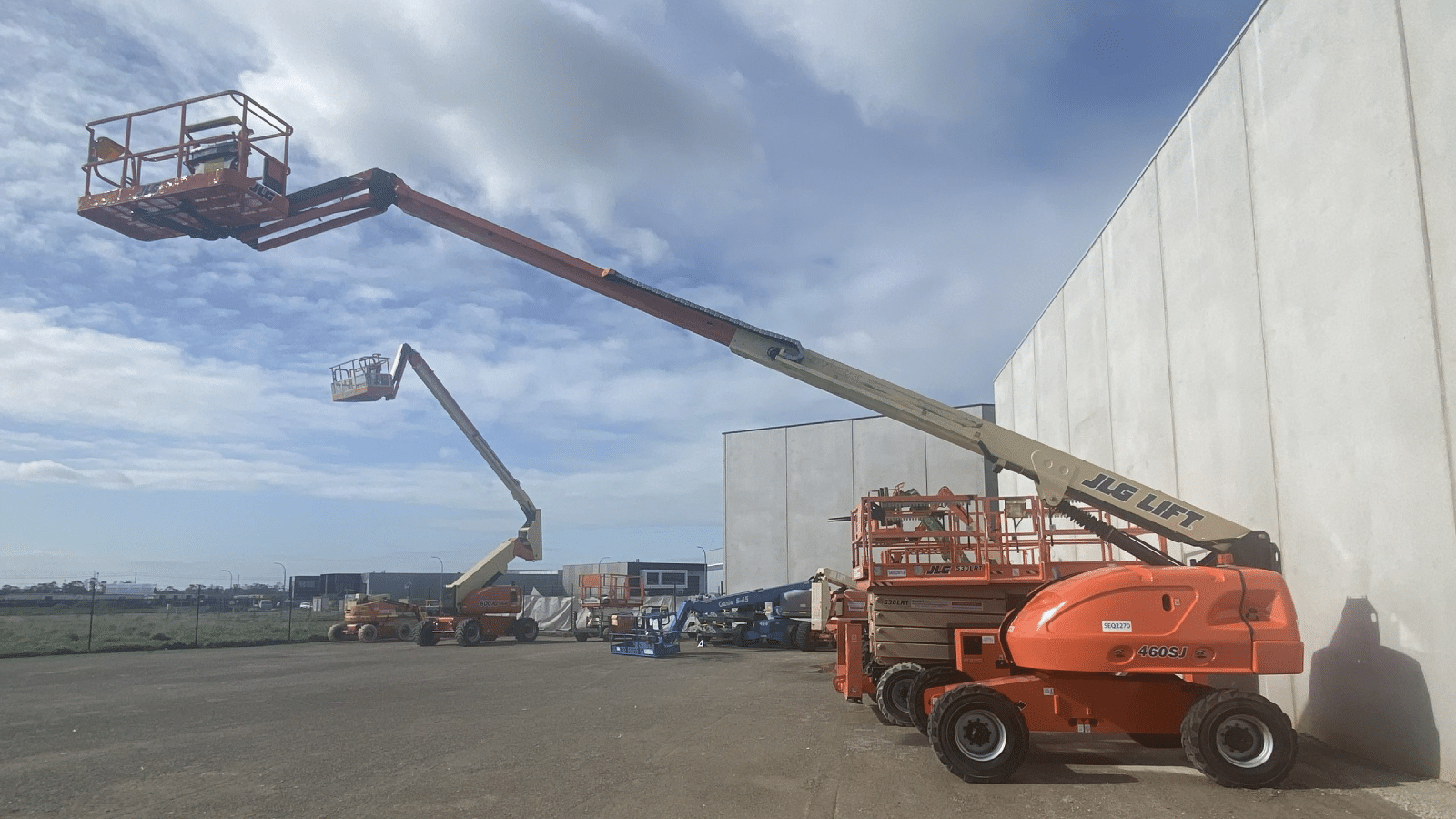 2012 Used Jlg 460SJ Boom Lifts