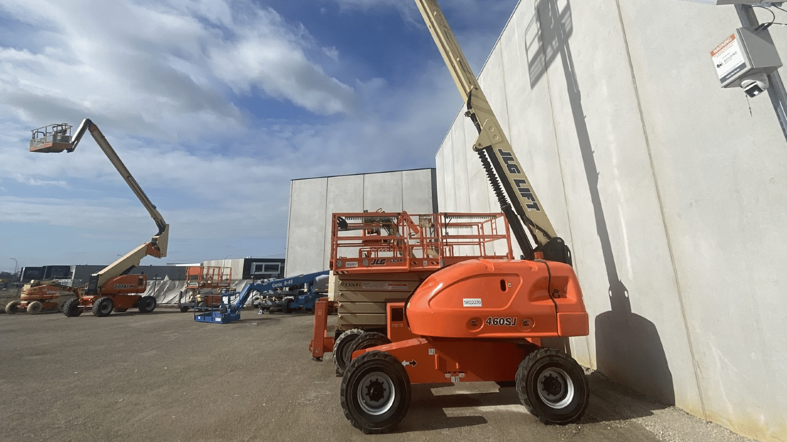 2012 Used Jlg 460SJ Boom Lifts