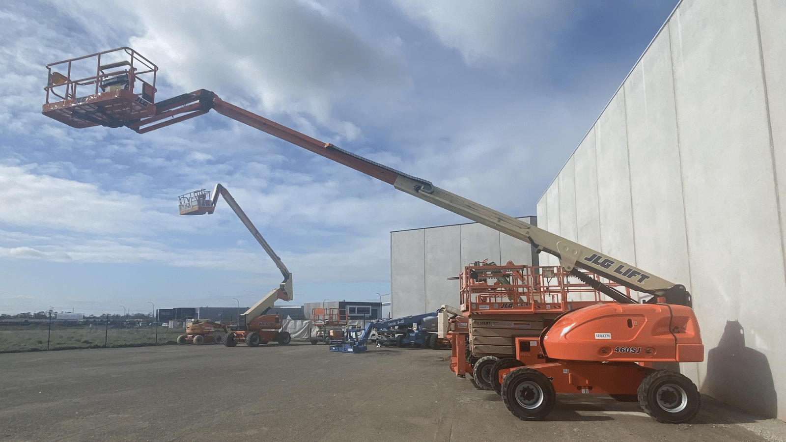 2012 Used Jlg 460SJ Boom Lifts