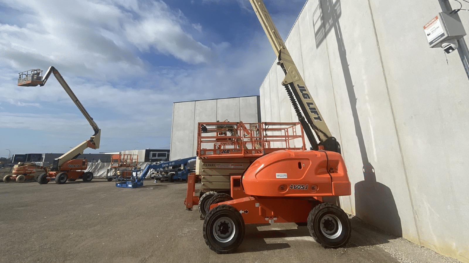 2012 Used Jlg 460SJ Boom Lifts