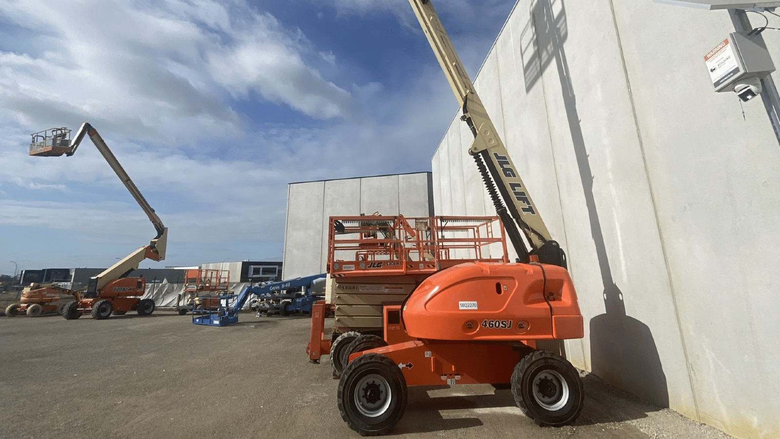 2012 Used Jlg 460SJ Boom Lifts