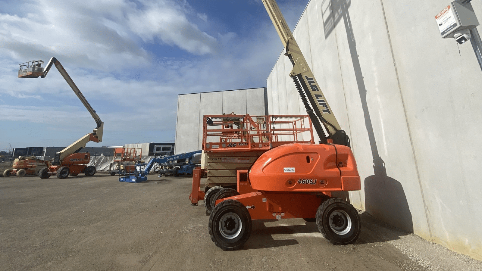 2012 Used Jlg 460SJ Boom Lifts