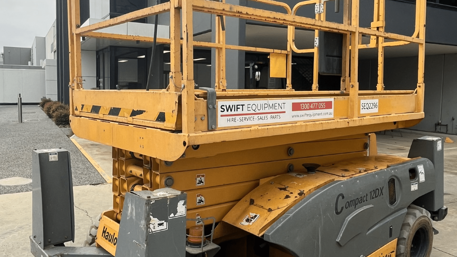 2016 Used Haulotte Compact 12DX Scissor Lifts