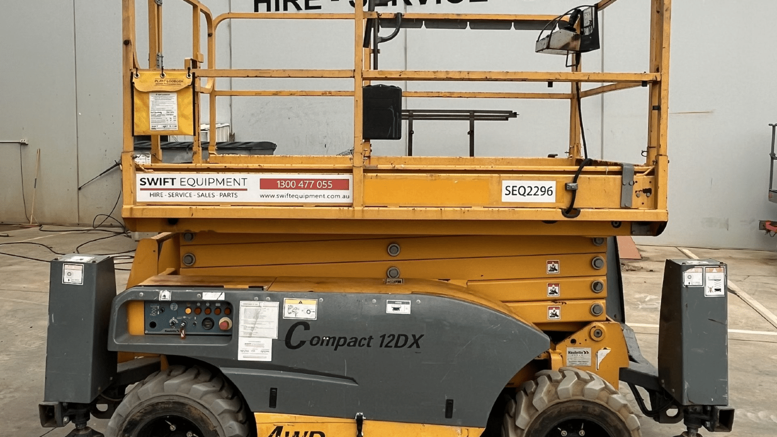 2016 Used Haulotte Compact 12DX Scissor Lifts