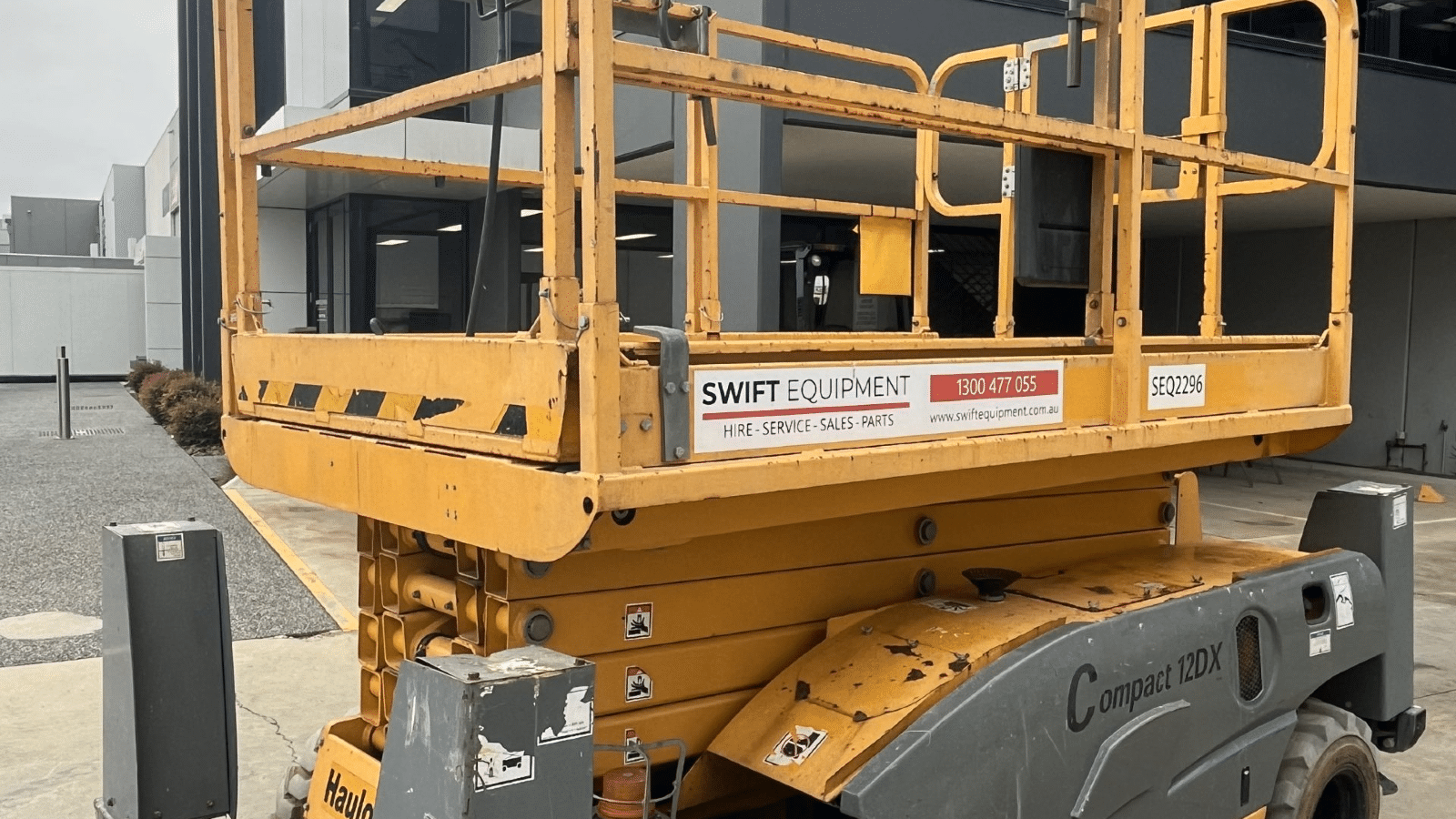 2016 Used Haulotte Compact 12DX Scissor Lifts