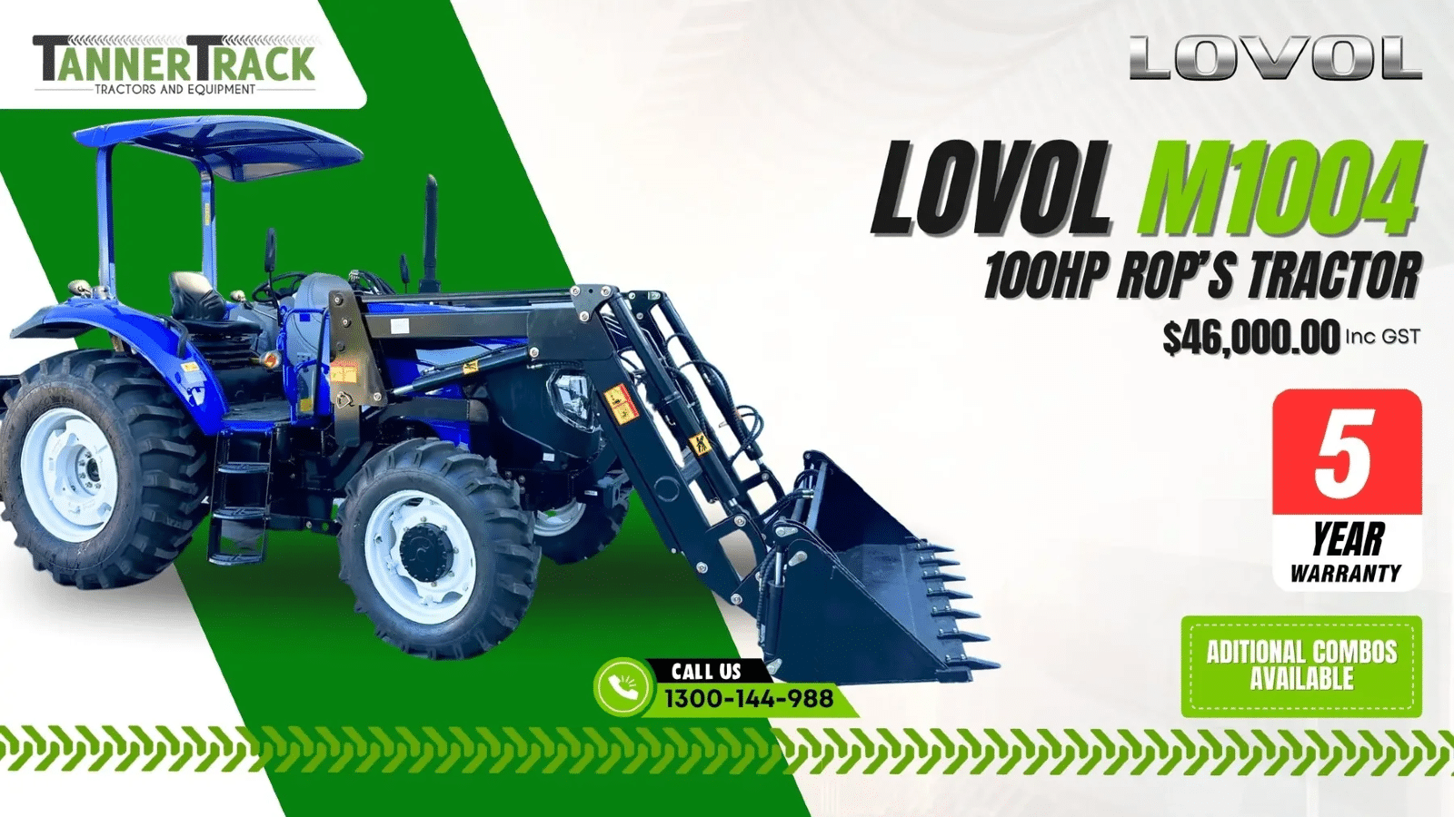 2025 New LOVOL M1004 TD Tractor