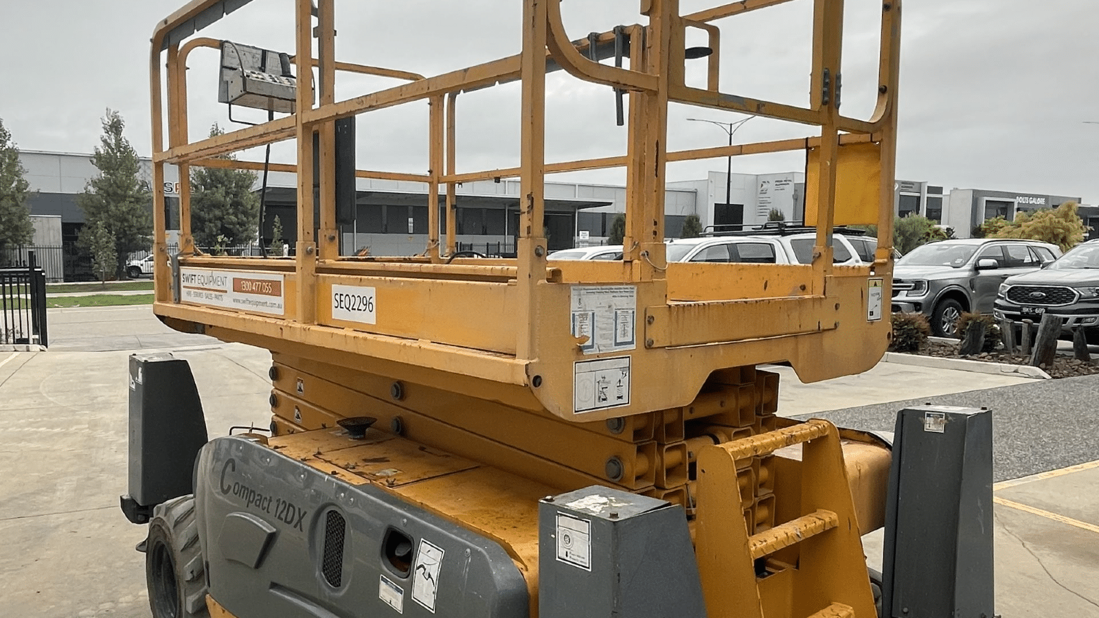 2016 Used Haulotte Compact 12DX Scissor Lifts